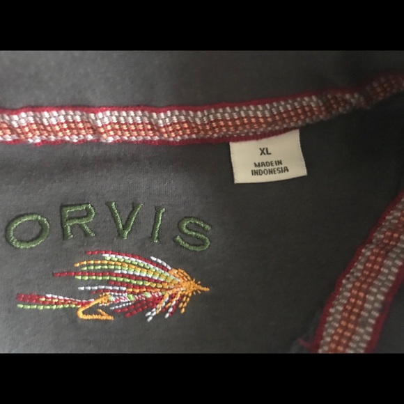 Orvis Heavy Sweatshirt Pullover Sweat Shirt XL - Picture 3 of 8